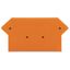 End and intermediate plate 2.5 mm thick orange thumbnail 2