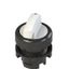 Long handle selector, 2 positions white with marking thumbnail 1