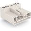 Plug for PCBs angled 5-pole white thumbnail 3