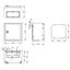 Wall-mounted enclosure 1 door IP65 H=300 W=300 D=210 mm thumbnail 2