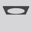 Recessed frame L 595 B 595 H 20 colour: anthracite thumbnail 2
