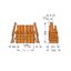 1-conductor female connector CAGE CLAMP® 2.5 mm² orange thumbnail 3