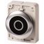 M30I-FD-S-X0 Pushbutton, RMQ-Titan, flat, momentary, black, inscribed, Front ring stainless steel thumbnail 1