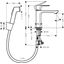 Rebris S Bidette 110 sink mixer, chrome thumbnail 2