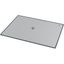 XLST5A858 Bottom-/top plate, closed Aluminum, for WxD = 850 x 800mm, IP55, grey thumbnail 2