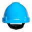 3M™ Hard Hat, Uvicator, Ratchet, Ventilated, Plastic Sweatband, Blue,  thumbnail 4