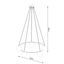 YOLI CHANDELIER 5 BLACK G9 5X8W IP20 thumbnail 3