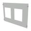 ProfiSNAP Front Plate, for enclosure width 800mm, H=500mm, prepared fo thumbnail 1