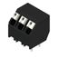 Printed circuit board terminals, 5.08 mm, Number of poles: 3, 135°, Solder pin length (l): 3.5 mm, black, PUSH IN with actuator, Clamping range, max. : 1.5 mm², Tube thumbnail 2