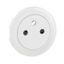 Surface Comfort Céliane 2P+T Socket Cover - White thumbnail 1