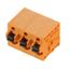 Printed circuit board terminals, 7.50 mm, Number of poles: 9, 90°, Solder pin length (l): 3.5 mm, tinned, orange, PUSH IN with push button, Clamping range, max. : 2.5 mm², Box thumbnail 3