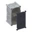 AGRO Flush-mounted box 2x1 with cover and separation wall thumbnail 2