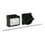 P3 Main switch, 80 A,Rear mounting, 3 pole, Form M4/SVB, Black, Door c thumbnail 5
