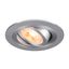 NEW TRIA® 75, recessed ceiling light, round, max. 10W GU10, aluminium thumbnail 1