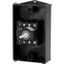 P1-25/I2/SVB-SW/N Main switch, P1, 25 A, surface mounting, 3 pole + N, STOP function, With black rotary handle and locking ring, Lockable in the 0 (Off) position thumbnail 8