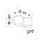 Wall lamp ORBIS 2 white G9 2x40W IP20 thumbnail 3