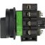 P3-100/EA/SVB-SW/N/HI11 Main switch, P3, 100 A, flush mounting, 3 pole + N, 1 N/O, 1 N/C, STOP function, With black rotary handle and locking ring, Lockable in the 0 (Off) po thumbnail 3
