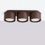 Ceiling lamp MODO 3 brown Gx53 thumbnail 2