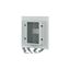 XMN44F06C-55-XMV Front plate, NZM4, 4p, fixed with mechanical interlock, W=600mm, IP55, grey thumbnail 4
