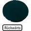 M22-XD-S-D16 Button plate, flat black, REVERSE thumbnail 2