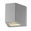 OUT-BEAM R7s wall light, silver-grey, max. 150W, IP44 thumbnail 3