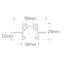 BLACK MAGNETIC TRIMLESS PROFILE 2m 48V MINI thumbnail 2
