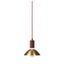 FITU pendant, A60, round, wine red, 5m cable with open cable end, max. 60W thumbnail 4