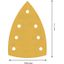 EXPERT C47 Sandpaper with 7 holes for Multi Sanders 1 x 15 mm, G 32 1-pc thumbnail 3