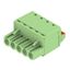 PCB plug-in connector, female plug, 5.08 mm, Number of poles: 5, 180°, PUSH IN with actuator, Clamping range, max. : 3.31 mm², Box thumbnail 4