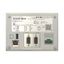 Touch panel XV-102, 24 V DC, 3.5 Inch, 1 x USB, 1 x RS-232, 1 x CAN, L thumbnail 1