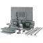 XTMP2IX16FM-H550W800 Mounting kit for 2x IZMX16, fixed mounted design, HxW=550x800mm thumbnail 4