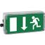 Ex-escape sign luminaires EXIT for zone 1/21, Pictogram: EN 1838, Arrow: 6 Clock thumbnail 4
