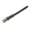 Sensor cable, M8 straight socket (female), 4-poles, PUR fire-retardant XS3F0230M thumbnail 4
