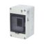 FLATBOX 5904 cabinet, 4TE, 170x105x112mm, transparent plastic door, IP65 thumbnail 2