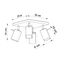 CEILING LAMP MERIDA 4 BLACK GU10 4X40W IP20 thumbnail 6