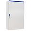 Compact enclosure 1 door IP65 H=1600 W=1000 D=400 mm thumbnail 2