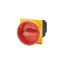 T0-3-8342/EA/SVB Main switch, T0, 20 A, flush mounting, 3 contact unit(s), 6 pole, Emergency switching off function, With red rotary handle and yellow locking ring, Lo thumbnail 4