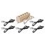 KIT EXPANTION TELEPHON SOCKET-OUTLET - FOR HOME NETWORKING CABLING thumbnail 2
