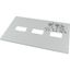 XMN141206CV Front cover, +mounting kit, for NZM1, vertical, 4p, HxW=300x600mm, grey thumbnail 3