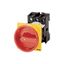 P1-25/V/SVB/N Main switch, P1, 25 A, rear mounting, 3 pole + N, Emergency switching off function, With red rotary handle and yellow locking ring, Lockable in the 0 thumbnail 3