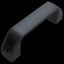 Door handle L=122mm PA6 thumbnail 1
