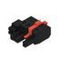 PCB plug-in connector, female plug, 7.62 mm, Number of poles: 3, 180°, PUSH IN with actuator, Clamping range, max. : 6 mm², Box thumbnail 4