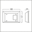 MSW Touchpanel TCI - Sur.-m. housing f. LITECOM Touchpanel TC thumbnail 2