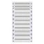 Distribution board insert KVN 60mm, 4-42K, 11-rows thumbnail 2