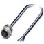 SACC-E-M12FS-4CON-PG9/4,0 - Device connector front mounting thumbnail 1