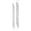 Side panels (pair) H=2000 D=600 mm, 1.2 mm mild steel thumbnail 1