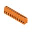 Printed circuit board terminals, 5.08 mm, Number of poles: 11, 90°, Solder pin length (l): 3.5 mm, tinned, orange, Clamping yoke connection, Clamping range, max. : 2.5 mm², Box thumbnail 4