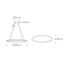 WHITE OVAL 25W WW IP20 230V thumbnail 3