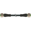 M12 female 0° / M12 female 0° A-cod. PVC 5x0.34 bk UL/CSA 10m thumbnail 2