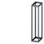 SIVACON, frame, for standard empty enclosure, H: 2000 mm, W: 400 mm, D: 600 mm thumbnail 1